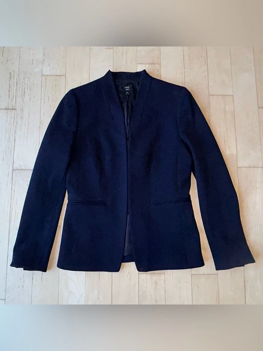 J. Crew Women’s Tall Going Out Blazer in Stretch Twill Navy Size 6 Tall H2791
